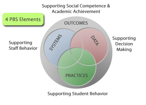 4 elements of positive behavioural interventions and support